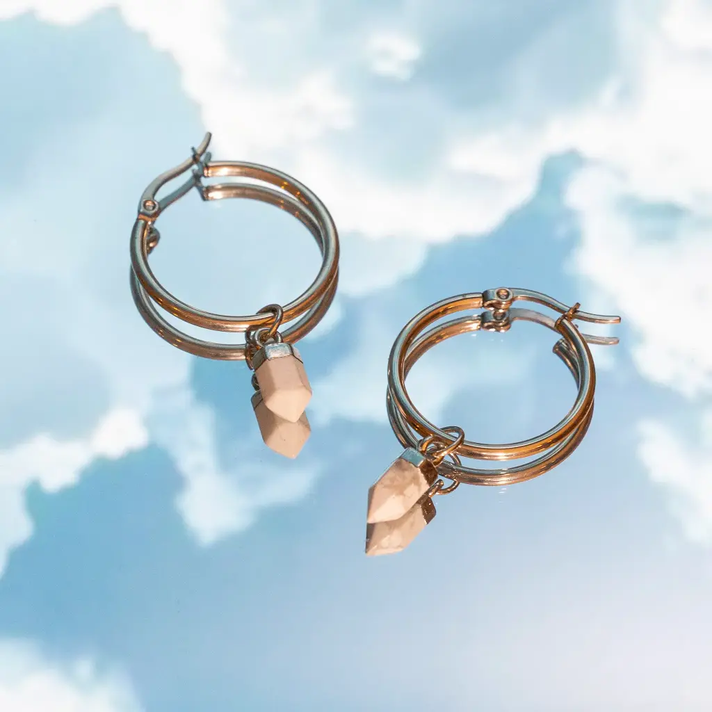 Pendientes Cristal Clip